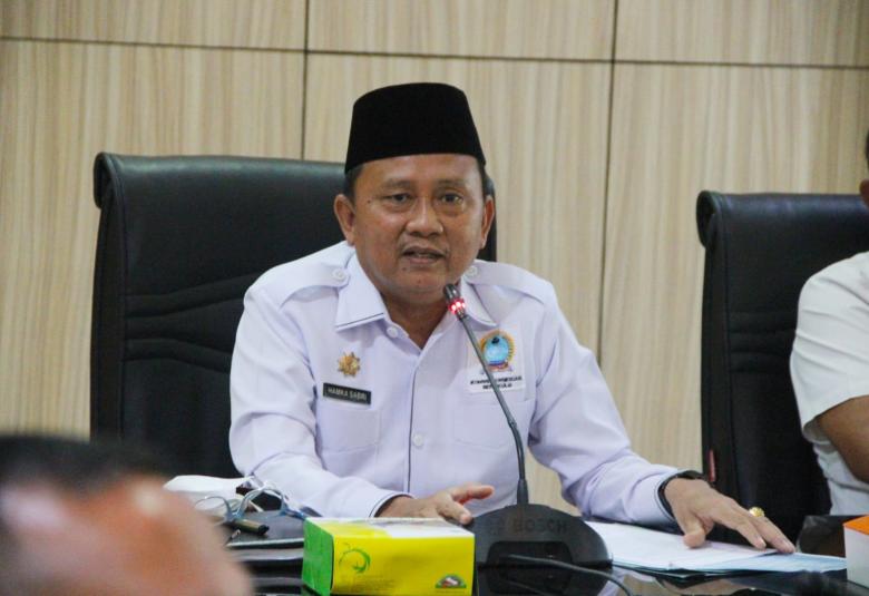 Sekda Provinsi Bengkulu Hamka Sabri 