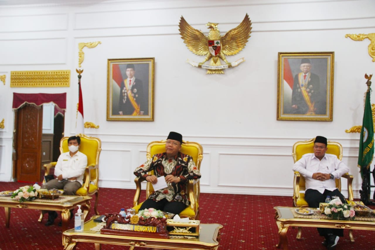 Gubernur Bengkulu Rohidin Mersyah   