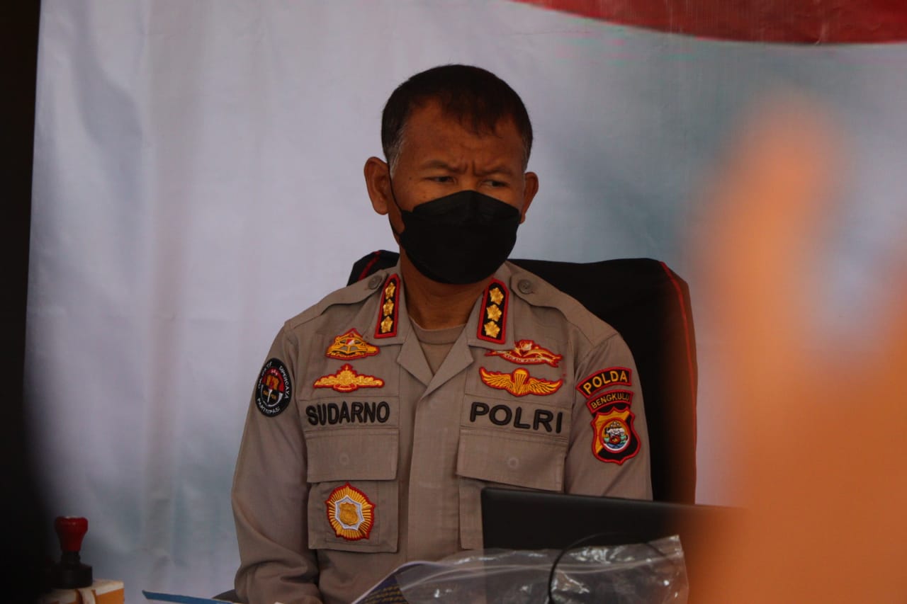 Kabid Humas Polda Bengkulu Kombespol Sudarno S Sos MH  