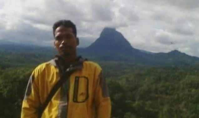 Manager Distrik Utara Bengkulu Yayasan Konservasi Sumatera Bayu Setiawan