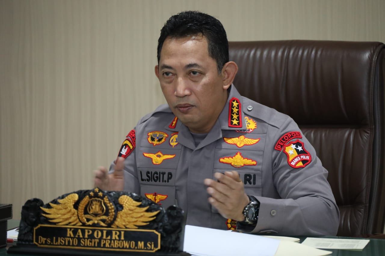 Kapolri Jenderal Listyo Sigit Prabowo  