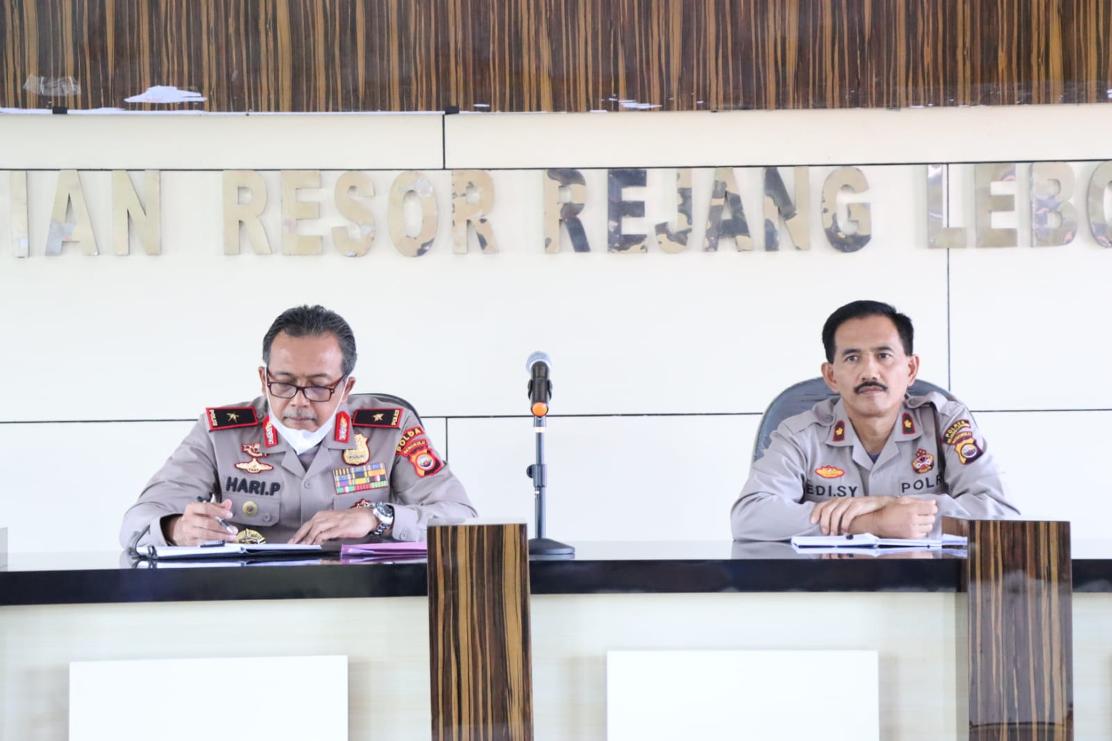 Kunker Wakapolda Bengkulu 