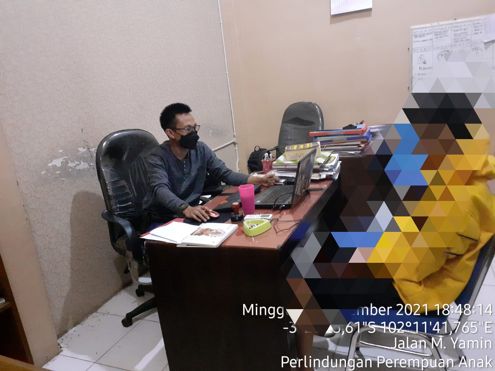 Terduga Pelaku Diamankan 