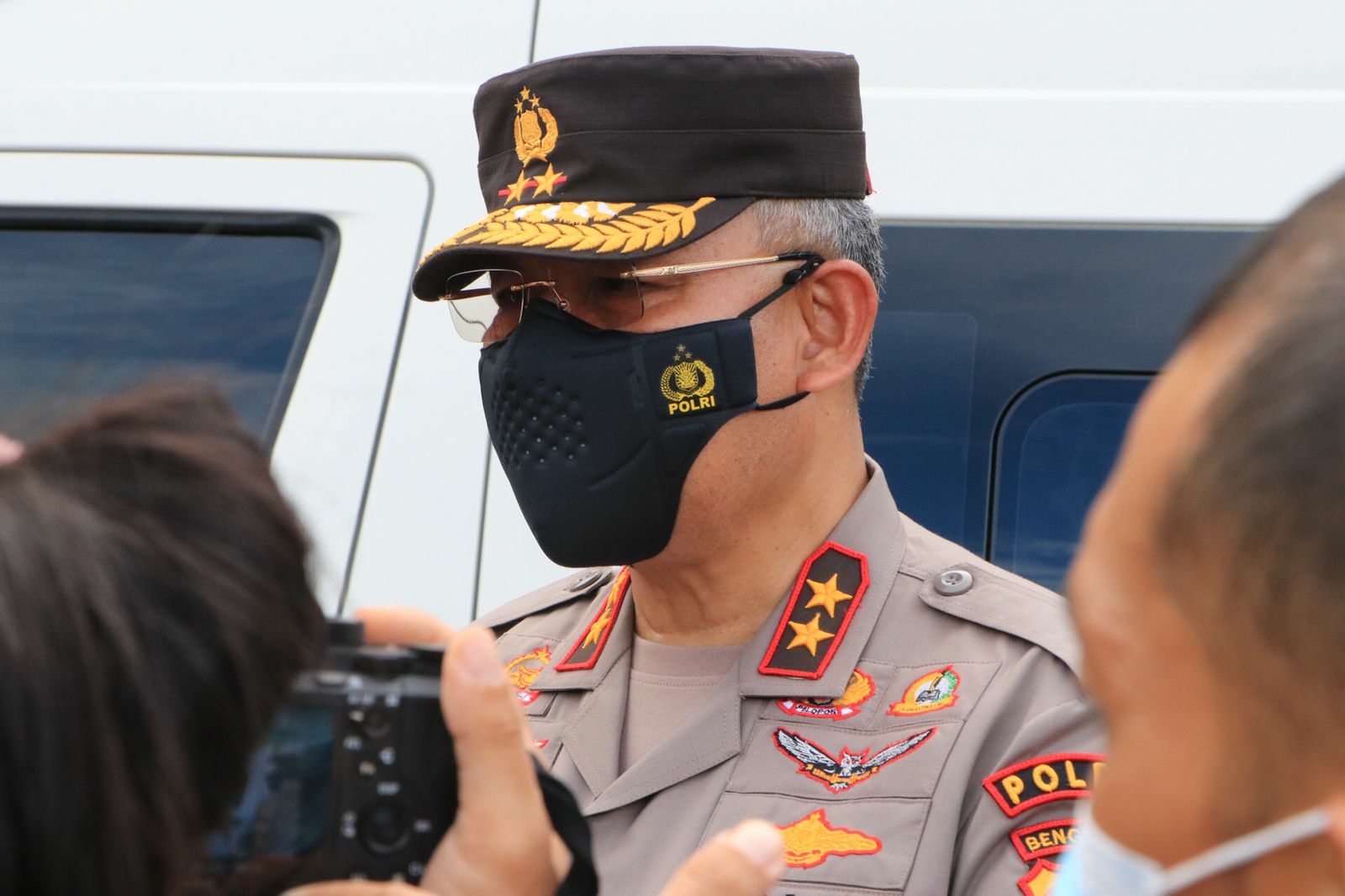 Kapolda Bengkulu Irjen Pol Drs Guntur Setyanto MSi   