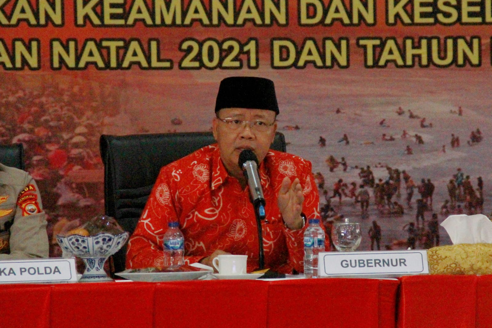 Gubernur Bengkulu Rohidin Mersyah    