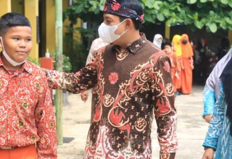 Wakil Walikota Bengkulu Dedy Wahyudi Berkunjung ke SDN 9 dan SMPN 13 