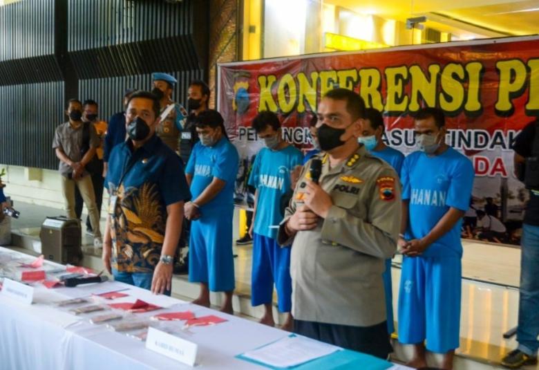 Terduga Pelaku Diamankan 