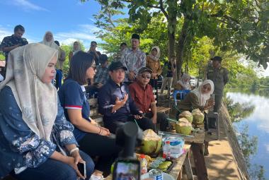 Wakil Menteri Pariwisata RI Ni Luh Puspa Takjub Melihat Danau Dendam Tak Sudah